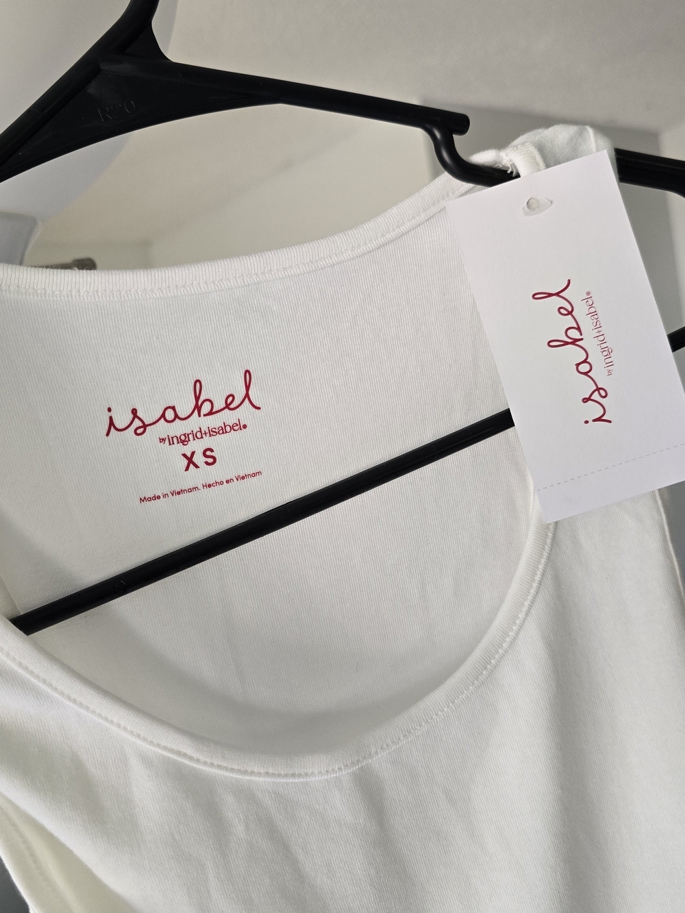 Isabel White Tank XS - Picture 3 of 3